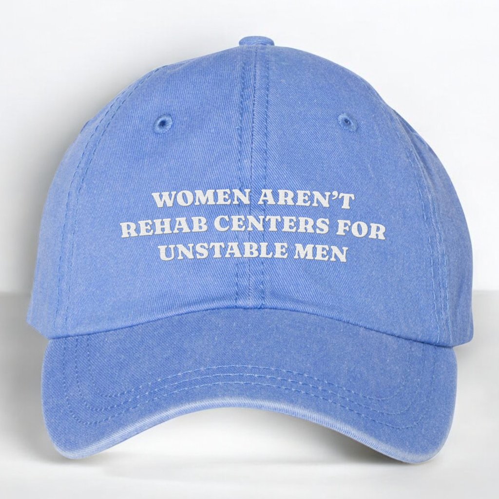 Feminist Quote Hat Nwot | “Women Aren’t Rehab Centers” Cap